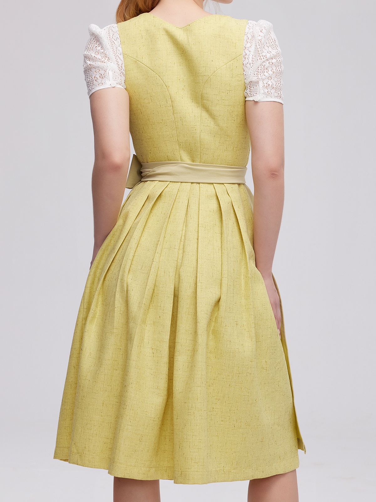 Dirndl in Blau-Grau