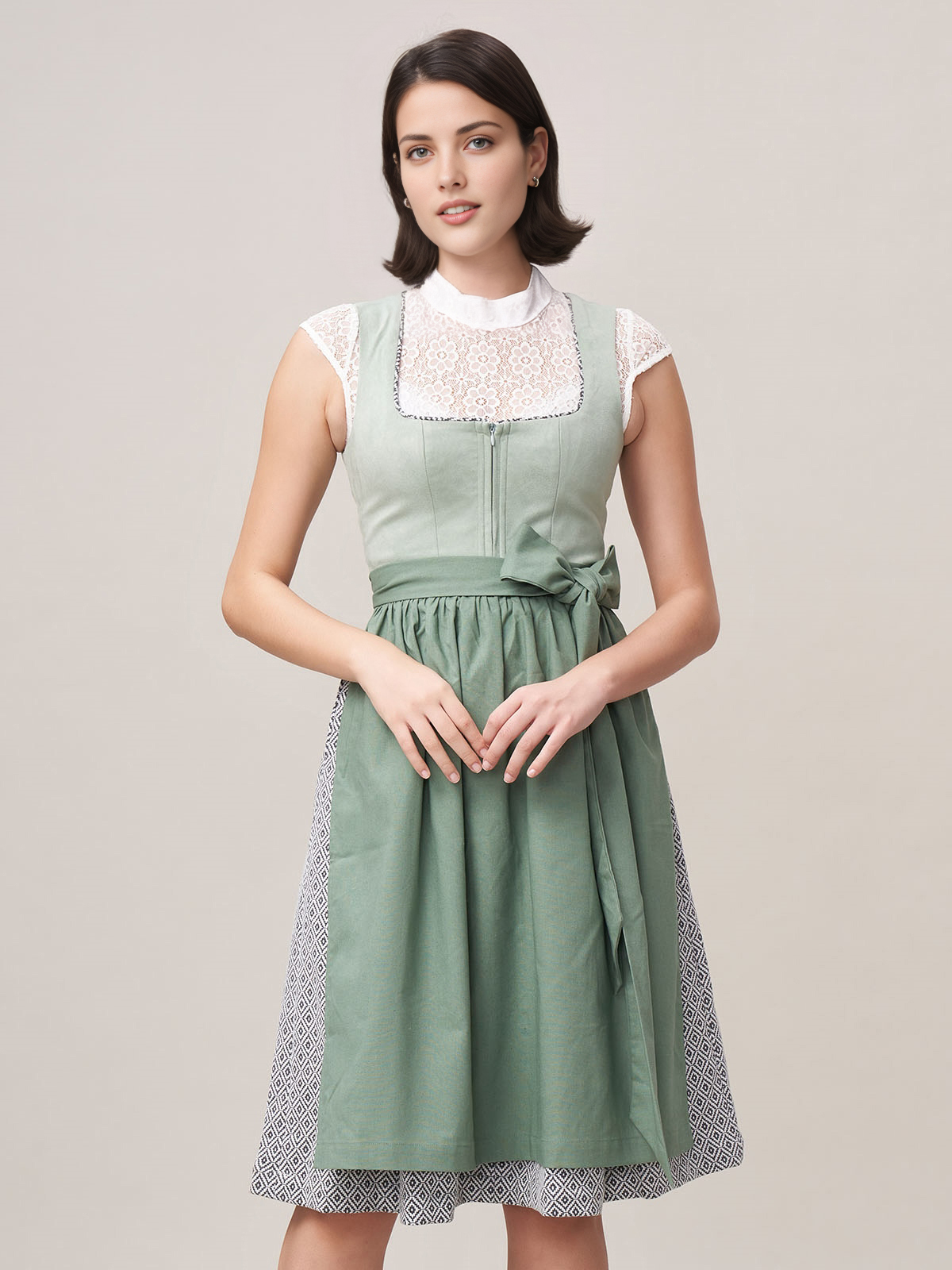Ehreer Dirndl in Grün
